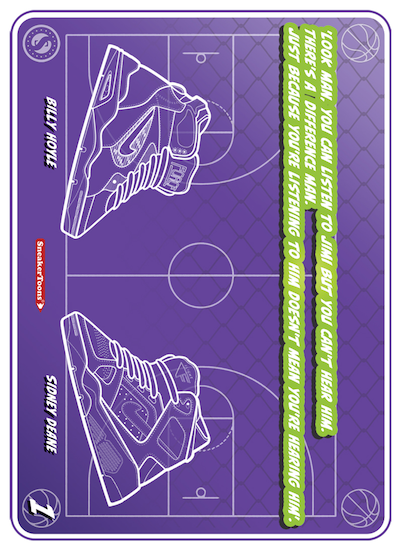 Silver Screen Sneakers cards
